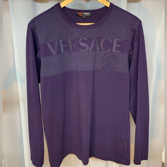 Vintage Unisex Versace Sport Dark Purple - Picture 1 of 8